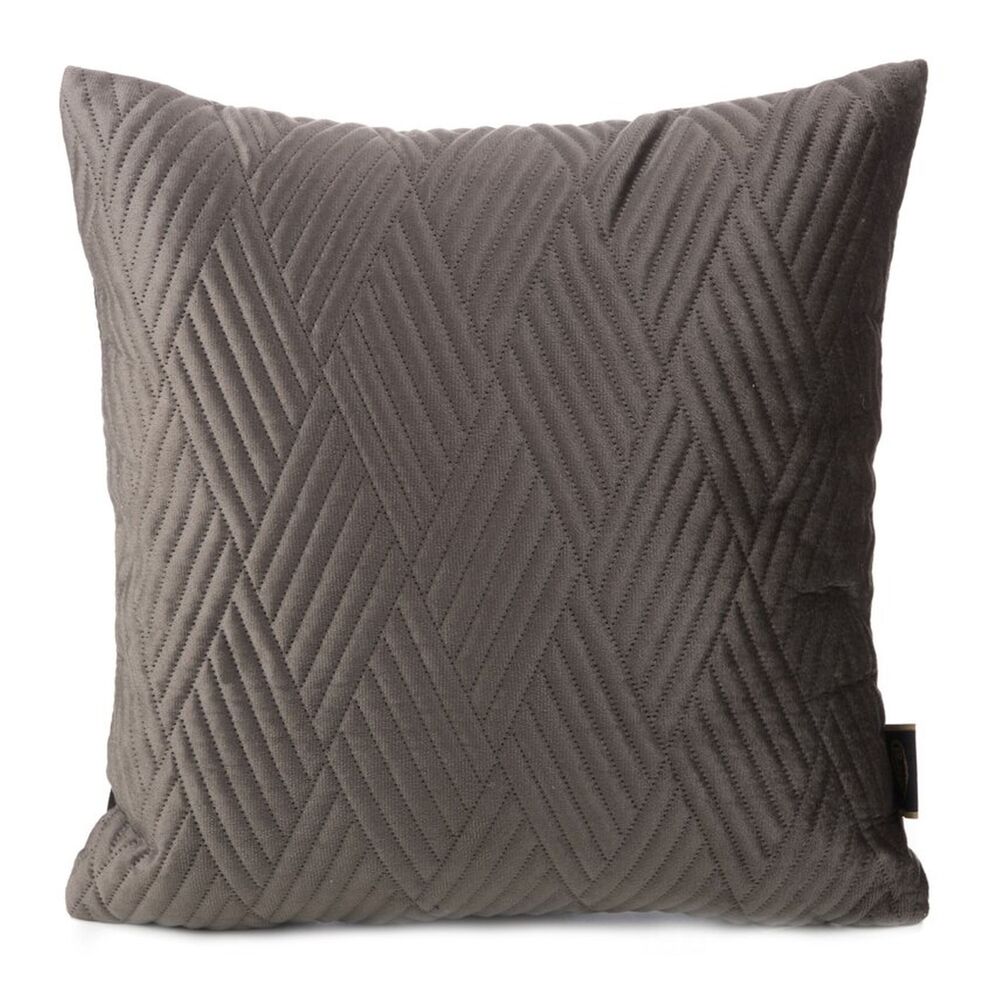 SELSEY Poszewka na poduszkę Nadina 40x40 cm brązowa