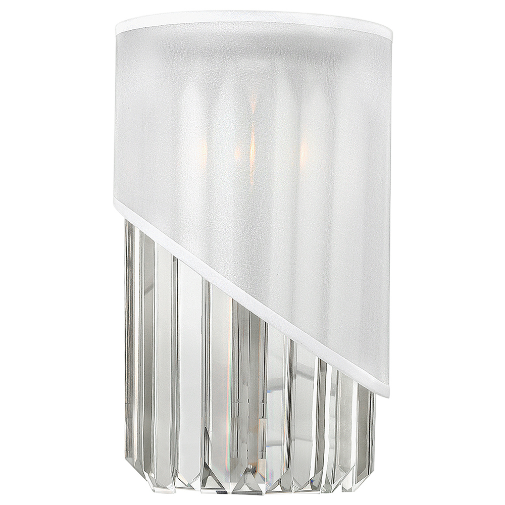 SELSEY Kinkiet ścienny Gaime nikiel