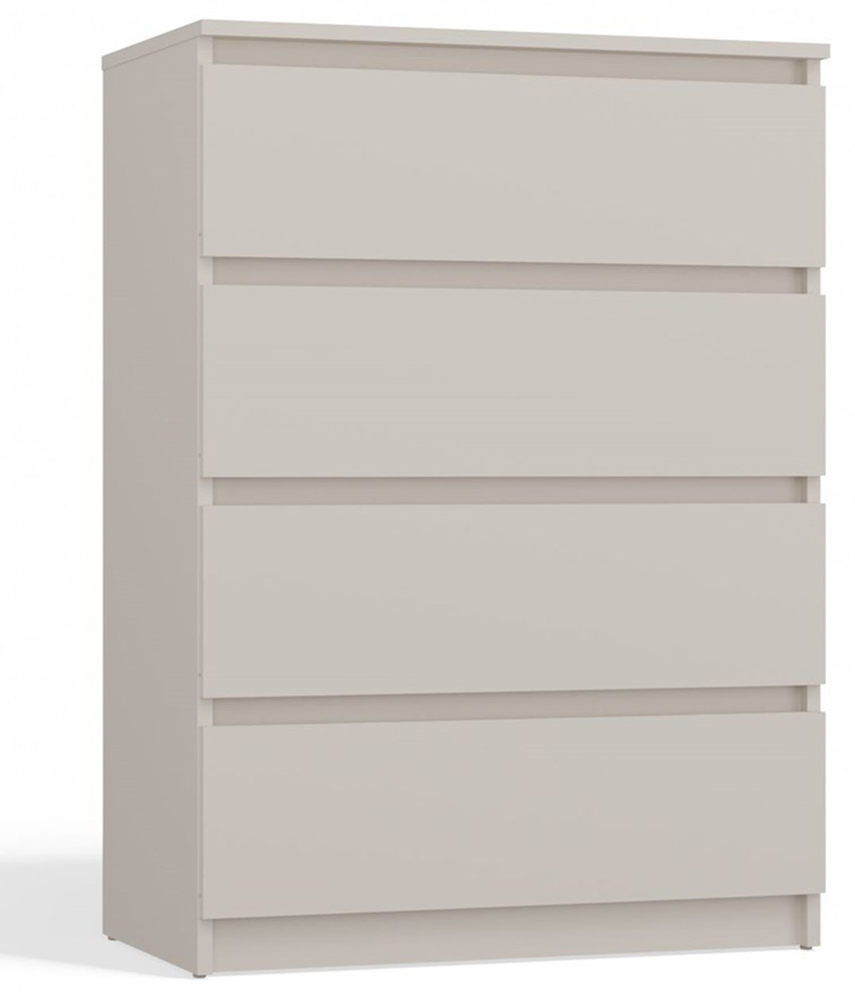 SELSEY Komoda Malwa z czterema szufladami 70 cm kaszmir