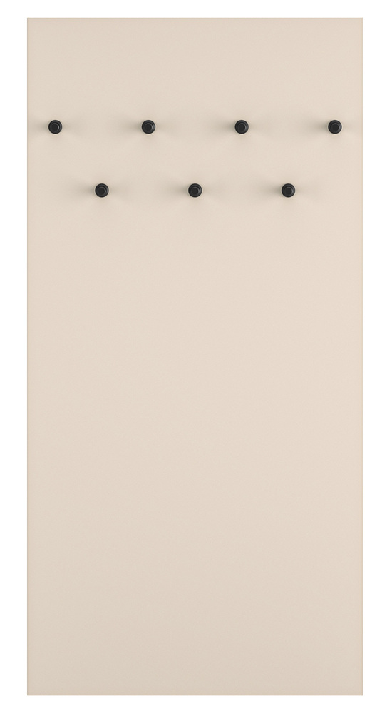 SELSEY Wieszak ścienny Caletto 68 cm beżowy