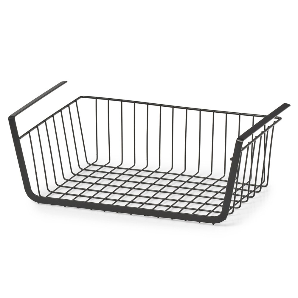 SELSEY Półka podwieszana Mevian z metalu 26x41 cm czarna