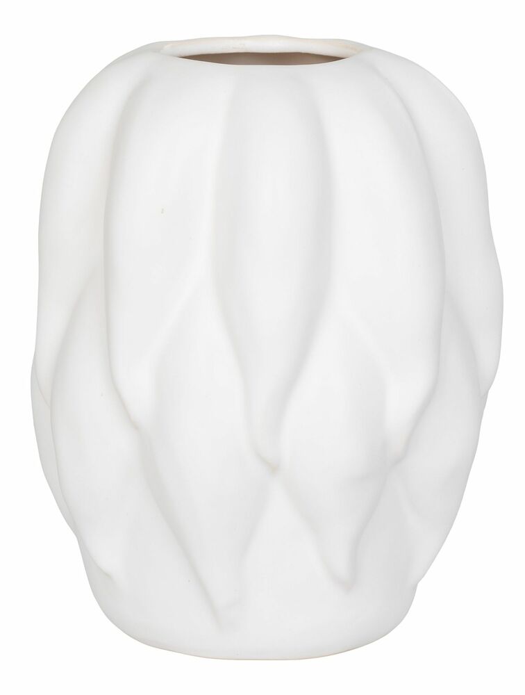 SELSEY Wazon ceramiczny Velas 26 cm beżowy