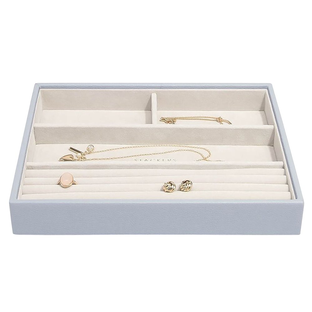 SELSEY Szkatułka na biżuterię Pebble Classic Ring & Bracelet Layer lawendowa