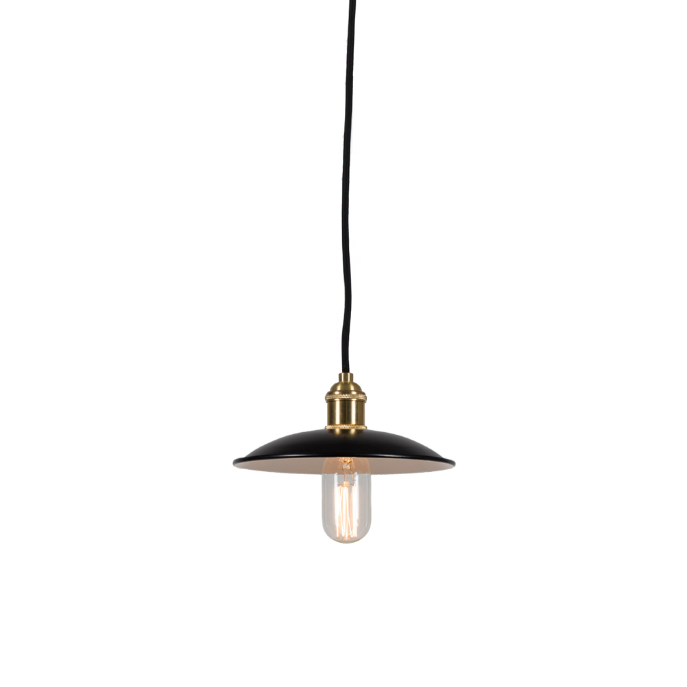 SELSEY Lampa wisząca Sigrun średnica 20 cm czarna