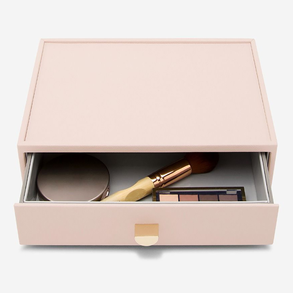 SELSEY Organizer Makeup Organiser Drawer różowy