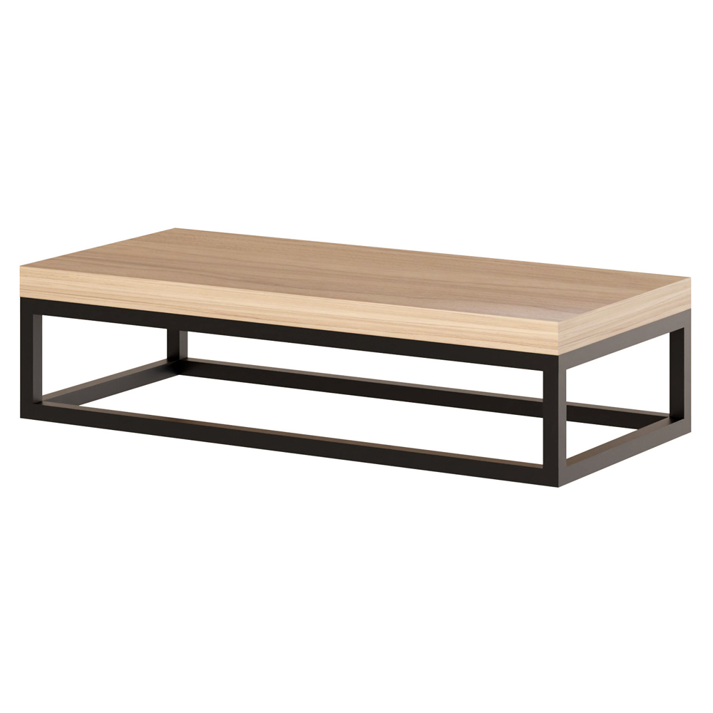 SELSEY Szafka pod umywalkę Lunne wisząca z drążkiem na ręcznik czarna