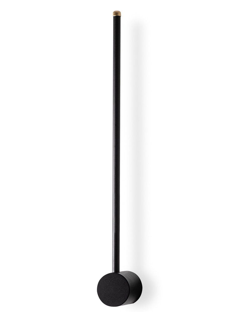 SELSEY Lampa ścienna Walriefle 62 cm czarna