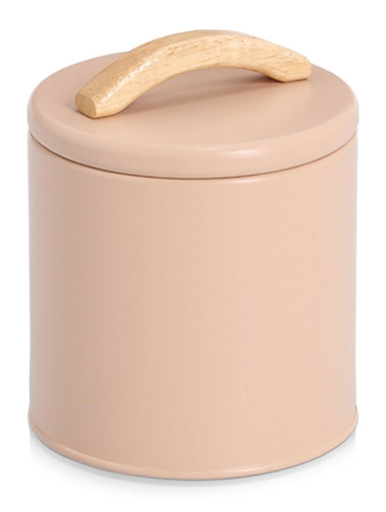 SELSEY Słoik do przechowywania Beamney 14 cm różowy