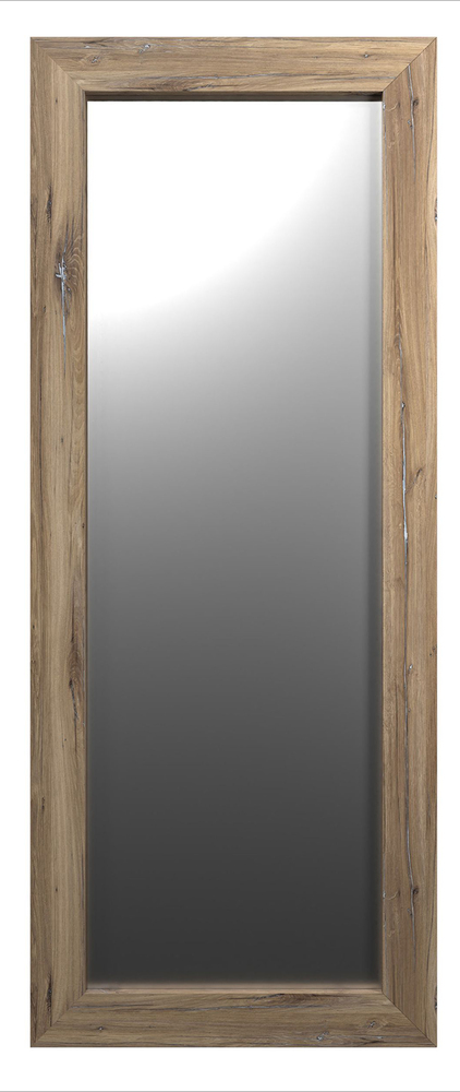 SELSEY Lustro ścienne Hausly 148x56 cm dąb