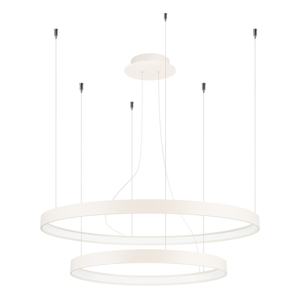 SELSEY Żyrandol Rio 2 LED beżowy 3000K