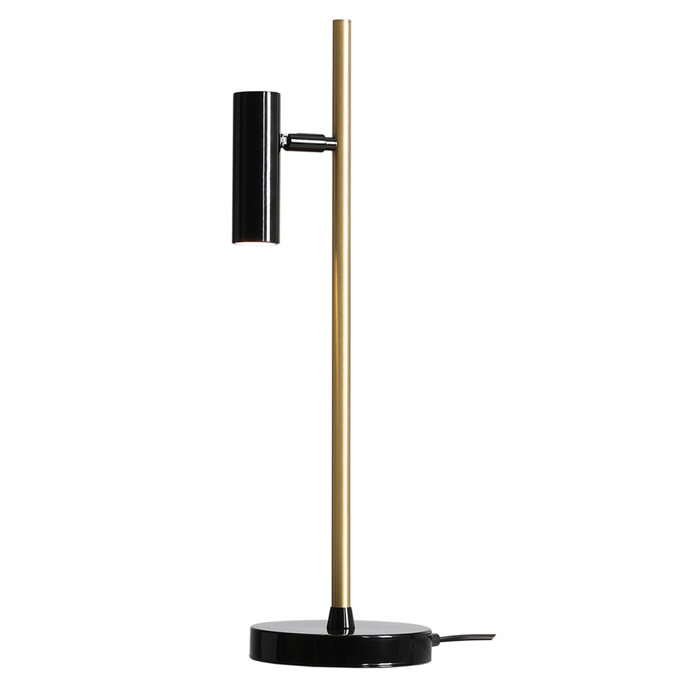 SELSEY Lampka na biurko Adatry czarno-złota