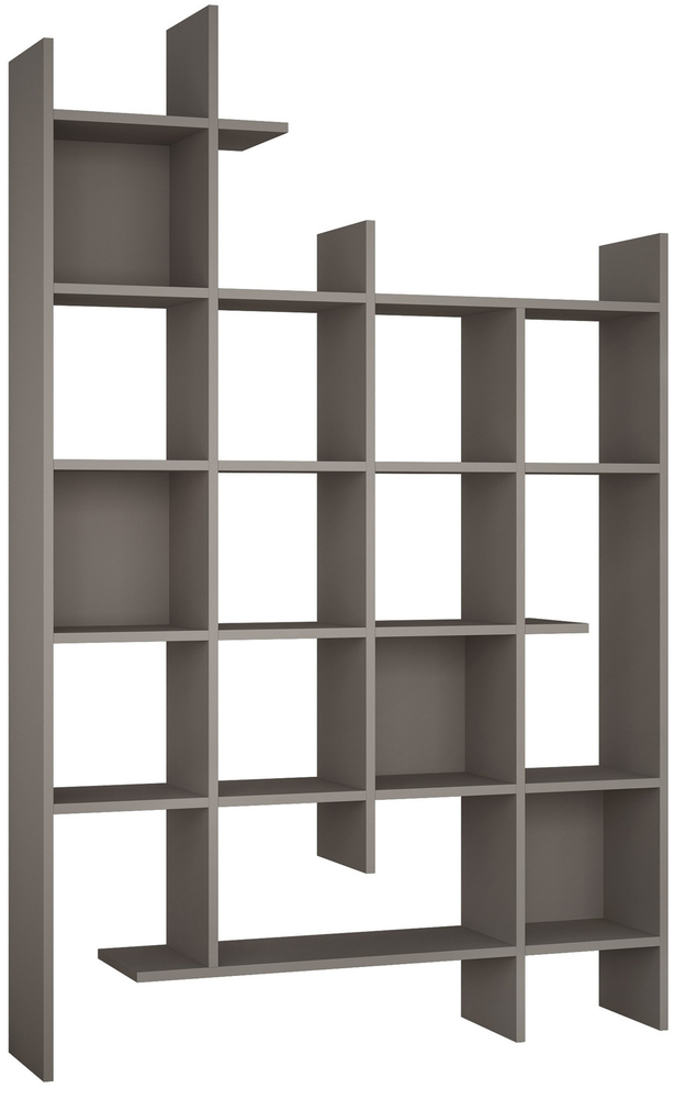 SELSEY Regał otwarty Manco 188 cm mokka