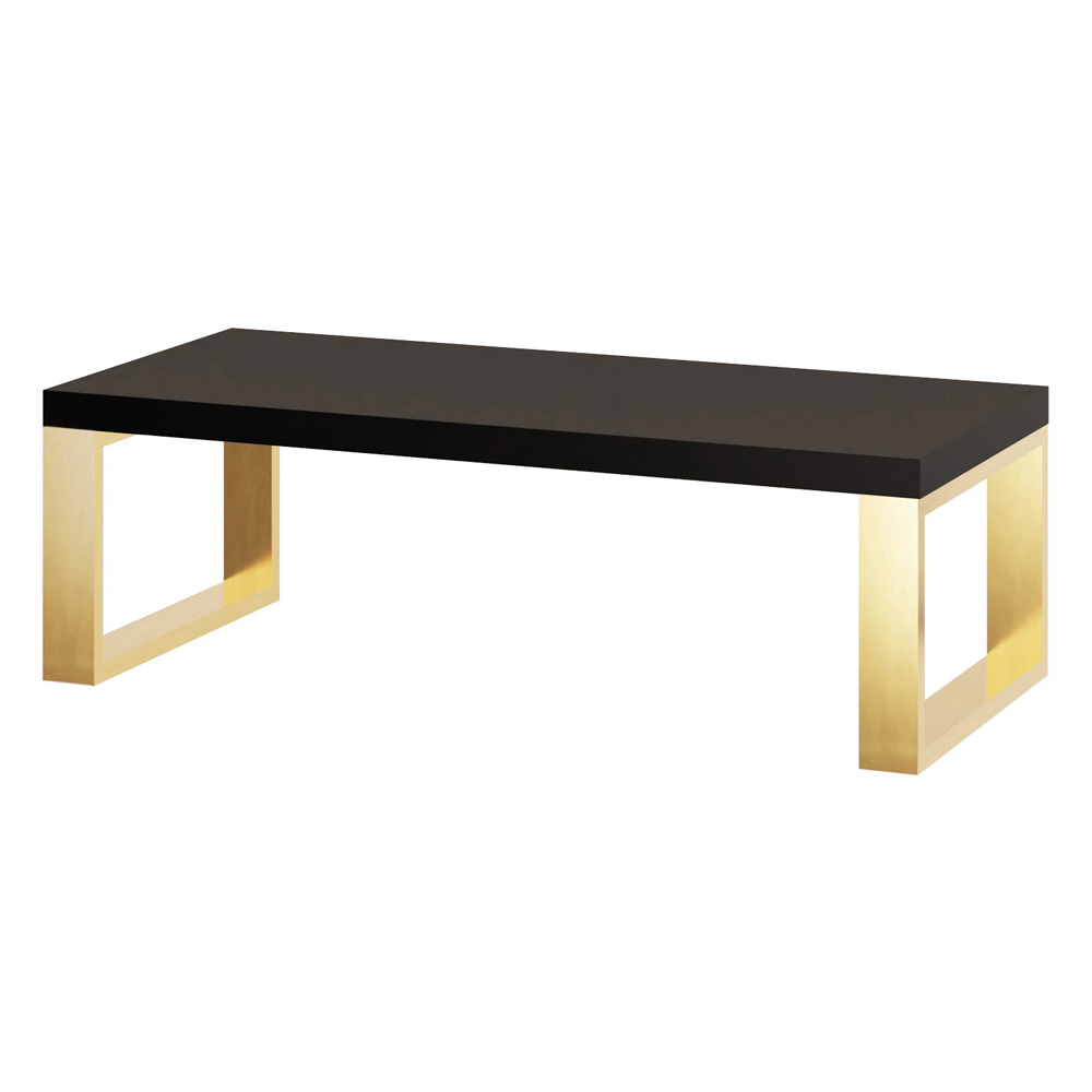 SELSEY Szafka pod umywalkę Lunne wisząca z dwoma uchwytami na ręcznik złota