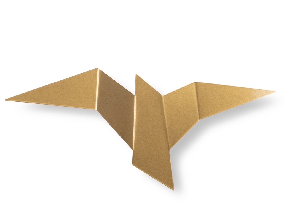 SELSEY Lampa ścienna Denched 56 cm złota