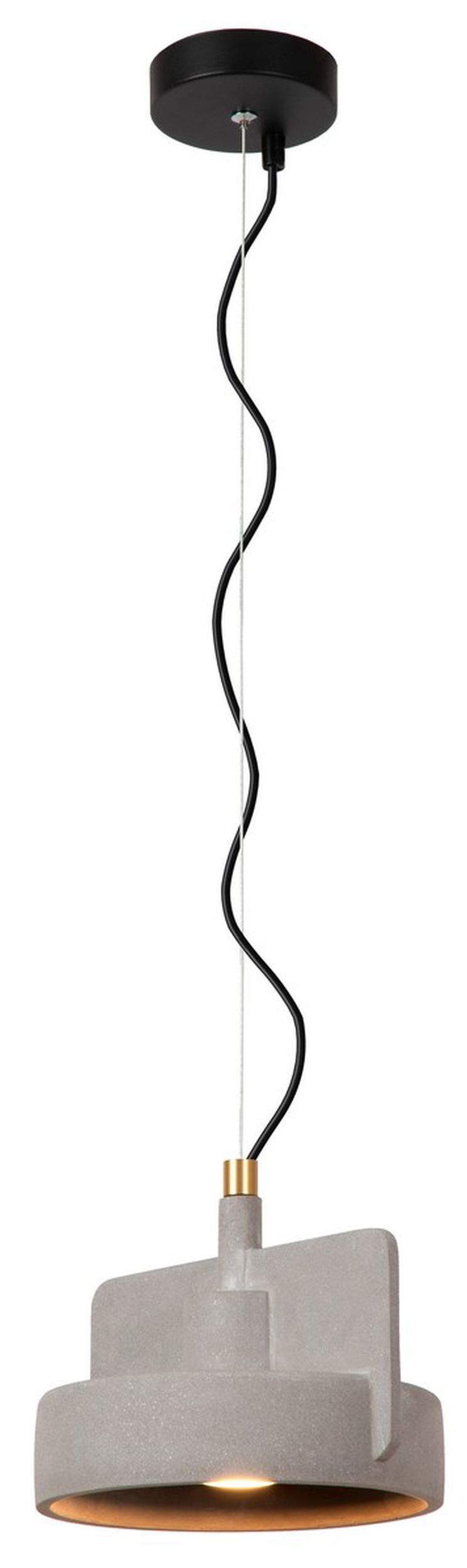 SELSEY Lampa wisząca Ninja czarno-szara