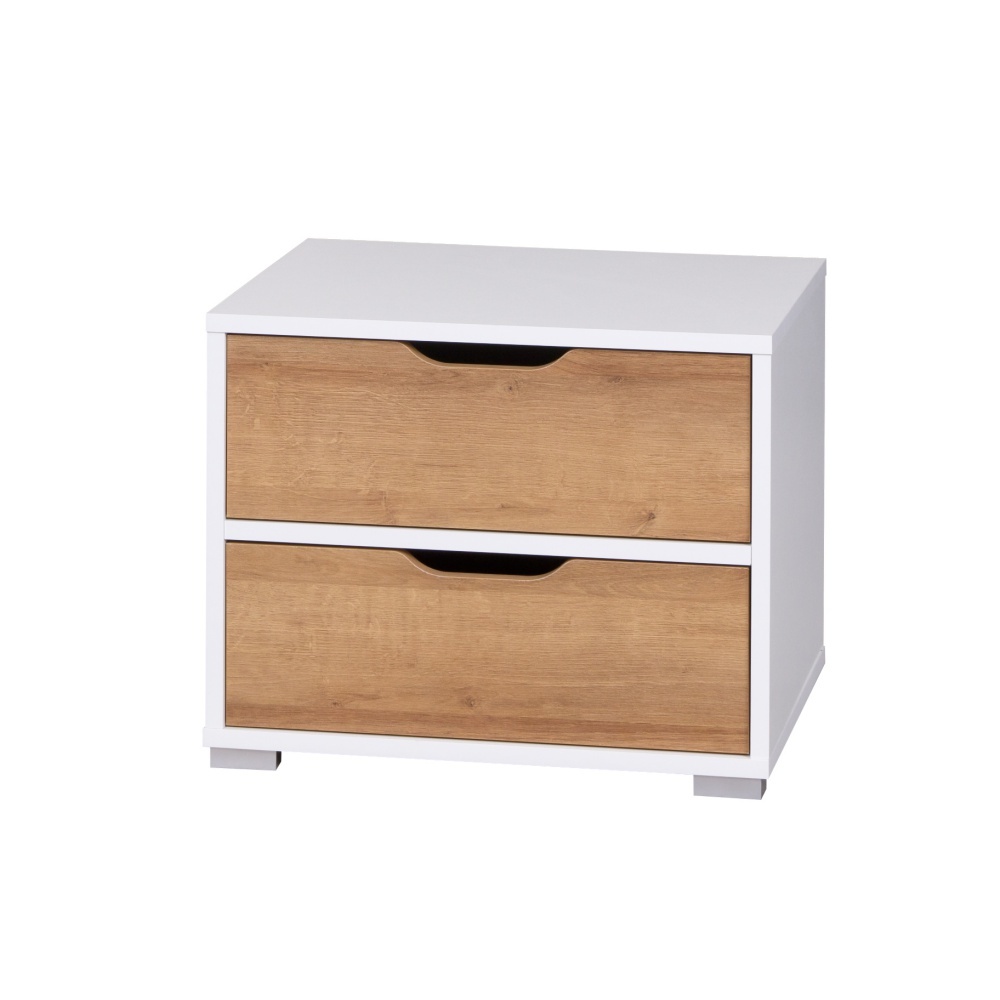 SELSEY Szafka nocna Caspe biała