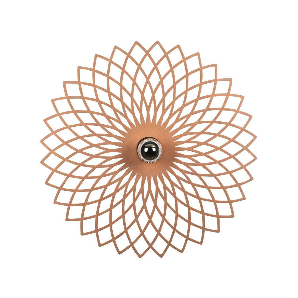 SELSEY Lampa ścienna Voweep miedziana rozetka