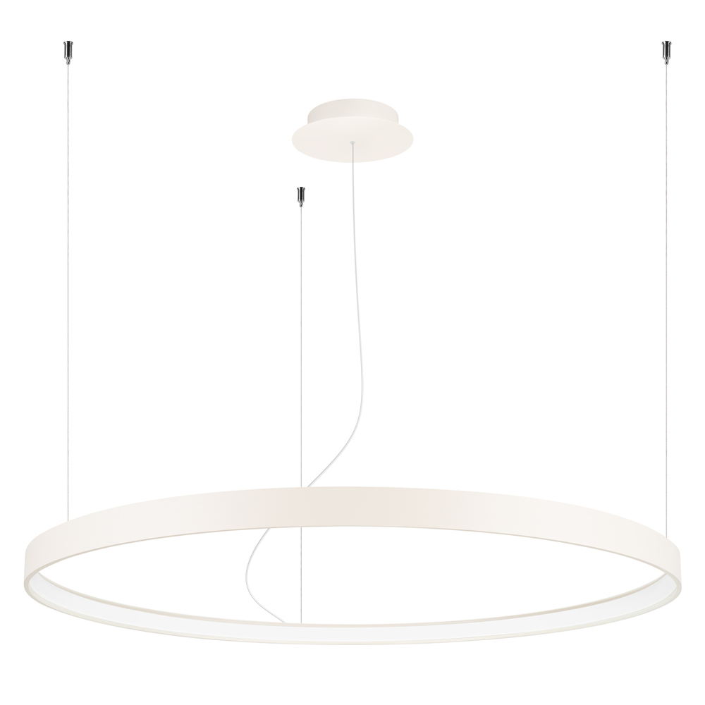 SELSEY Żyrandol Rio LED 110 cm beżowy 3000K