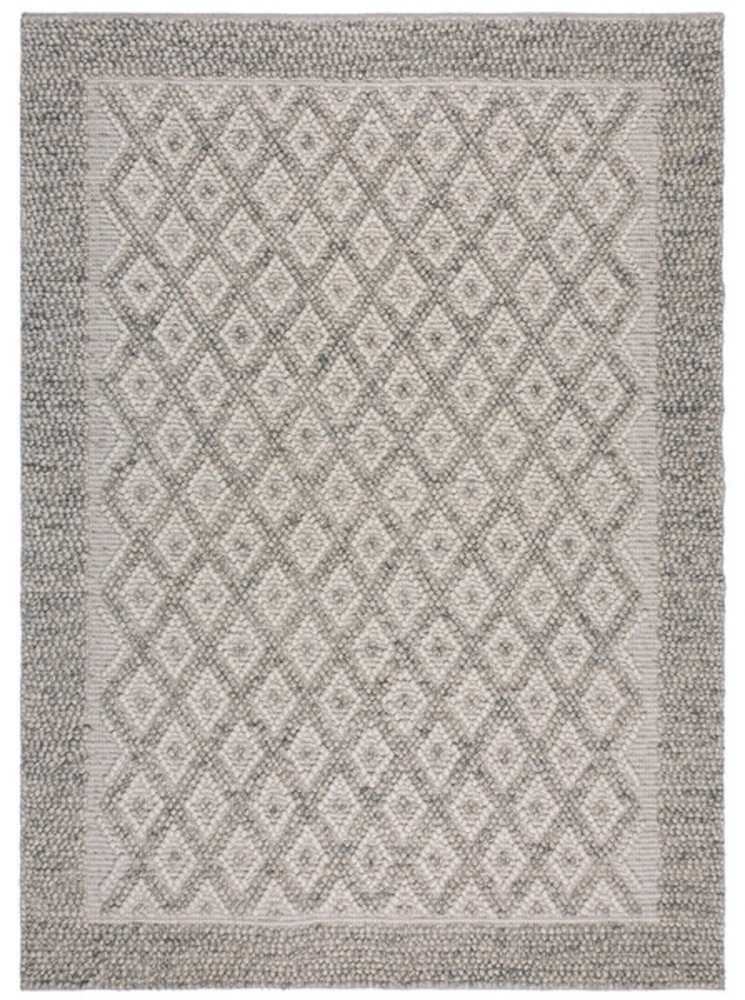 SELSEY Dywan Minerals 170x120 cm z wełną i bawełną szary