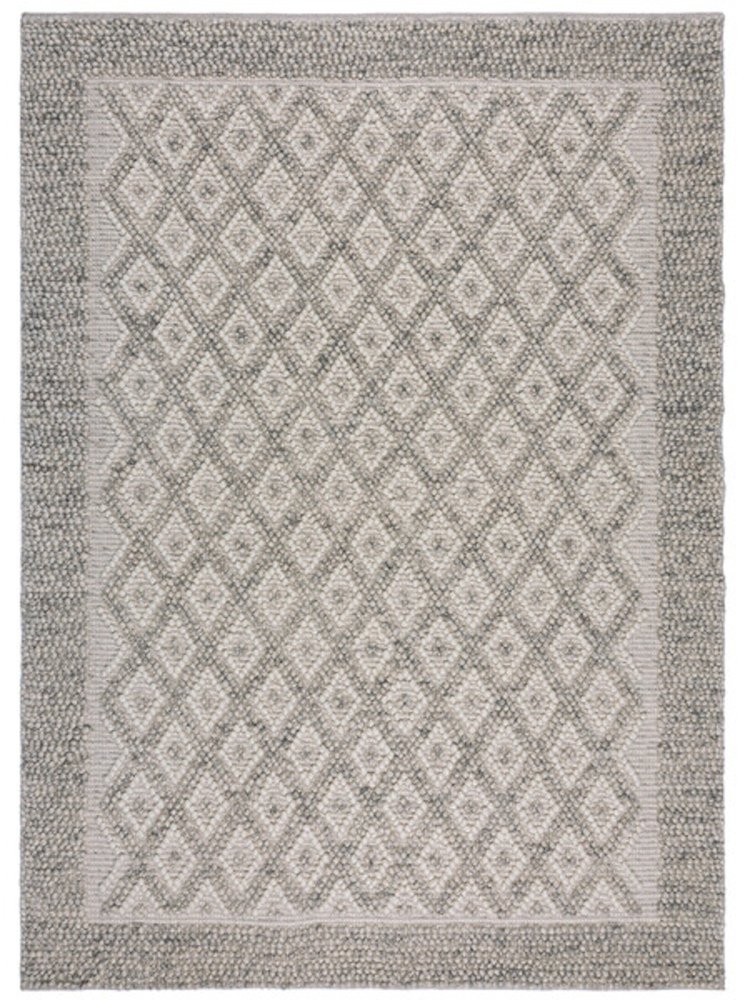 SELSEY Dywan Minerals 170x120 cm z wełną i bawełną szary