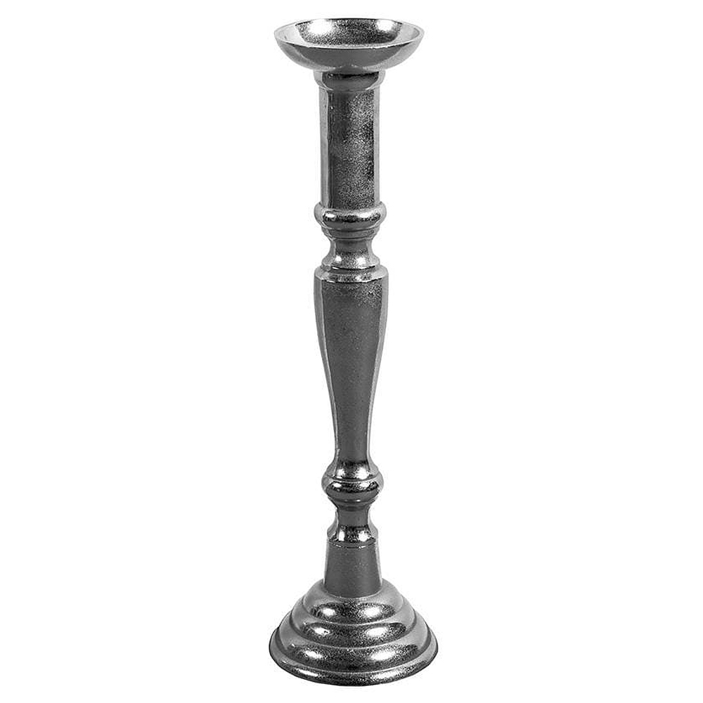 SELSEY Świecznik Thelamin srebrny 62 cm