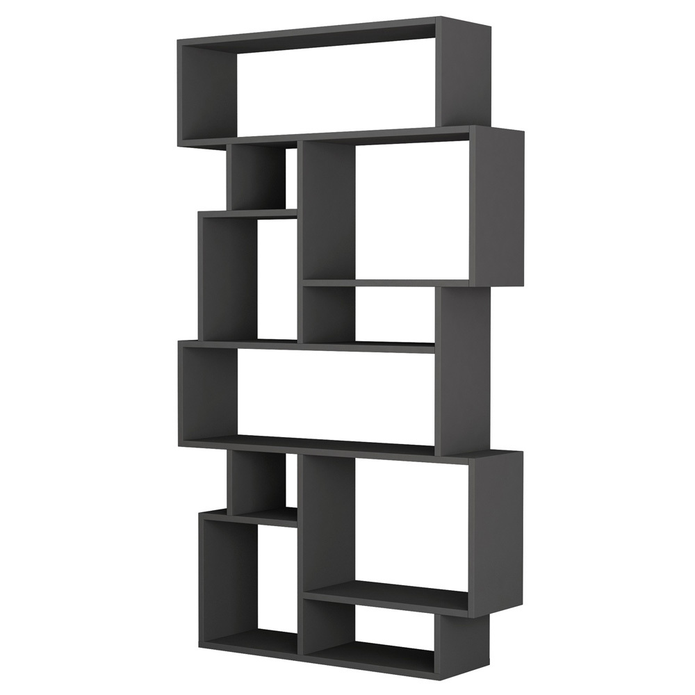 SELSEY Regał otwarty Nakhon antracytowy