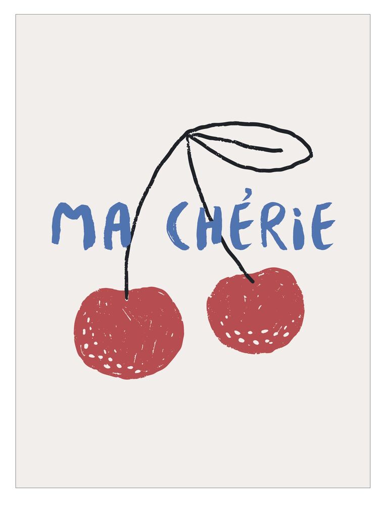 SELSEY Plakat Ma Cherie 40x30 cm