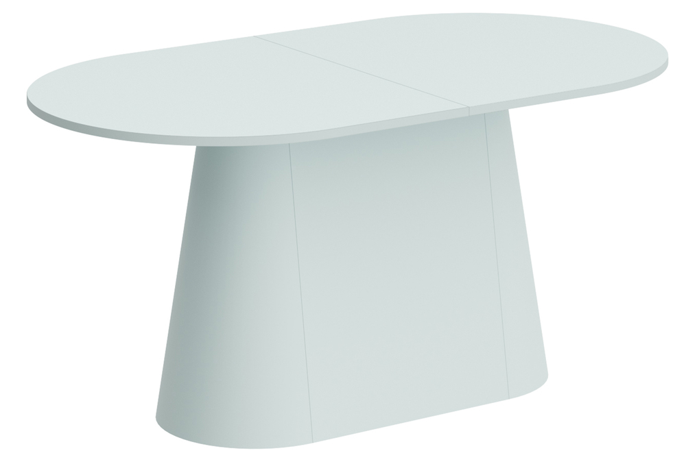 SELSEY Stół rozkładany Ferbenne 160-208x89 cm miętowy mat