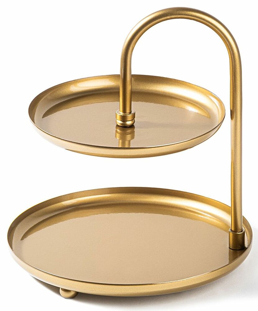 SELSEY Organizer Kormen metalowy złoty