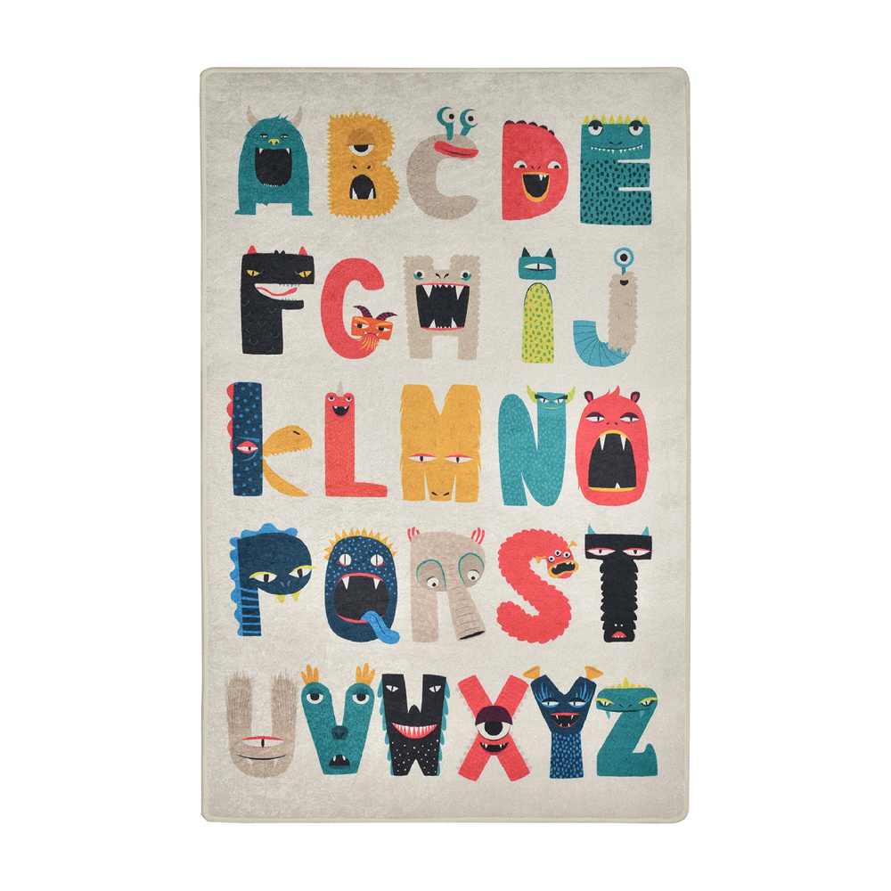 SELSEY Dywan do pokoju dziecięcego Dinkley Potworki 100x160 cm