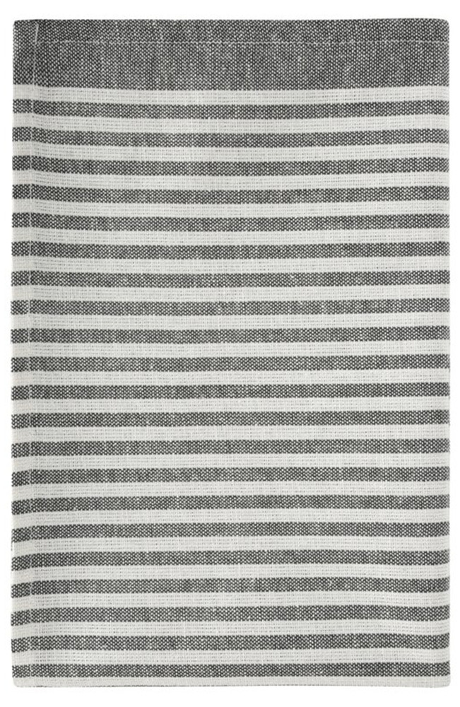 SELSEY Ściereczka kuchenna Olivia 50x70 cm biało-szara w paski