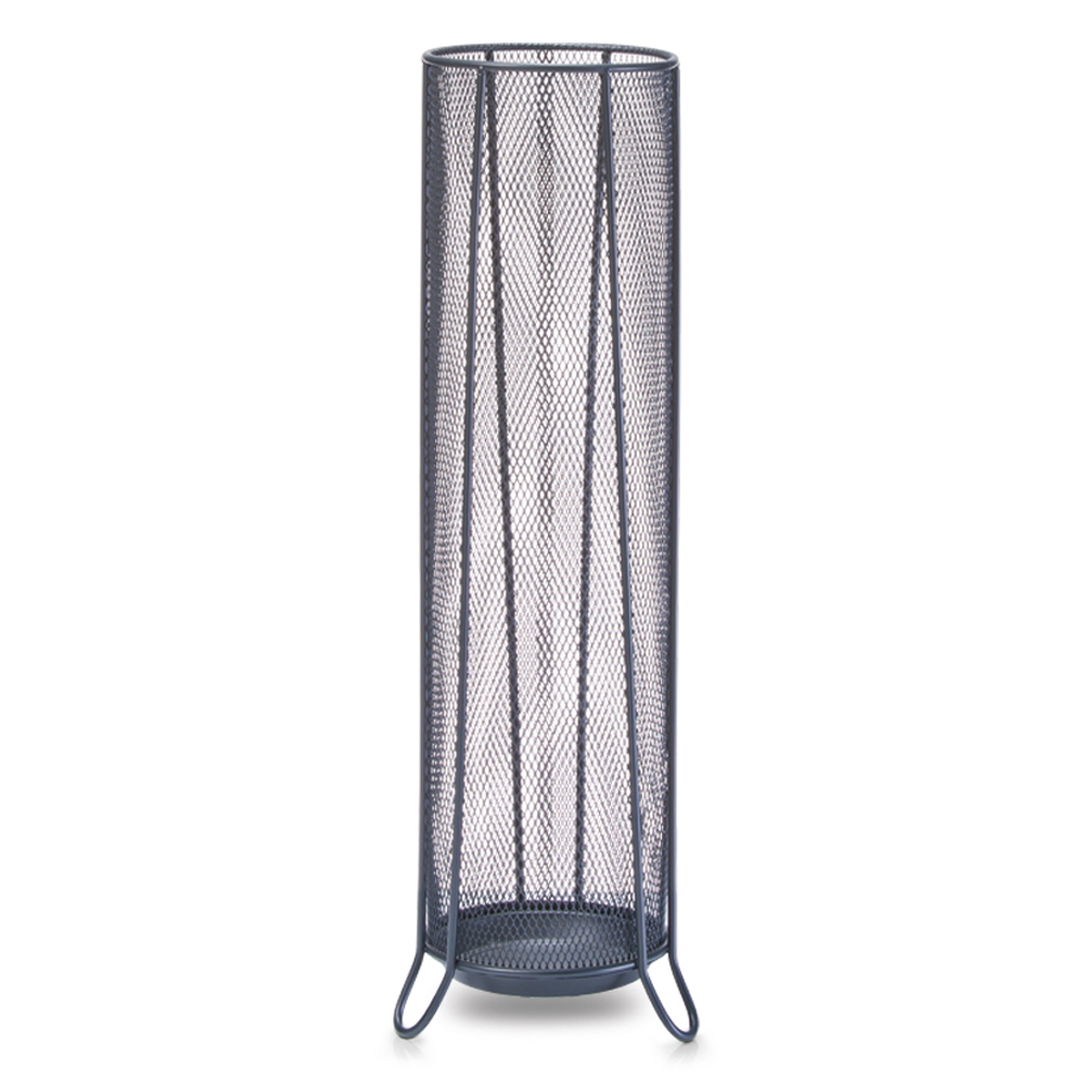 SELSEY Stojak na parasole Mevian metalowy antracytowy