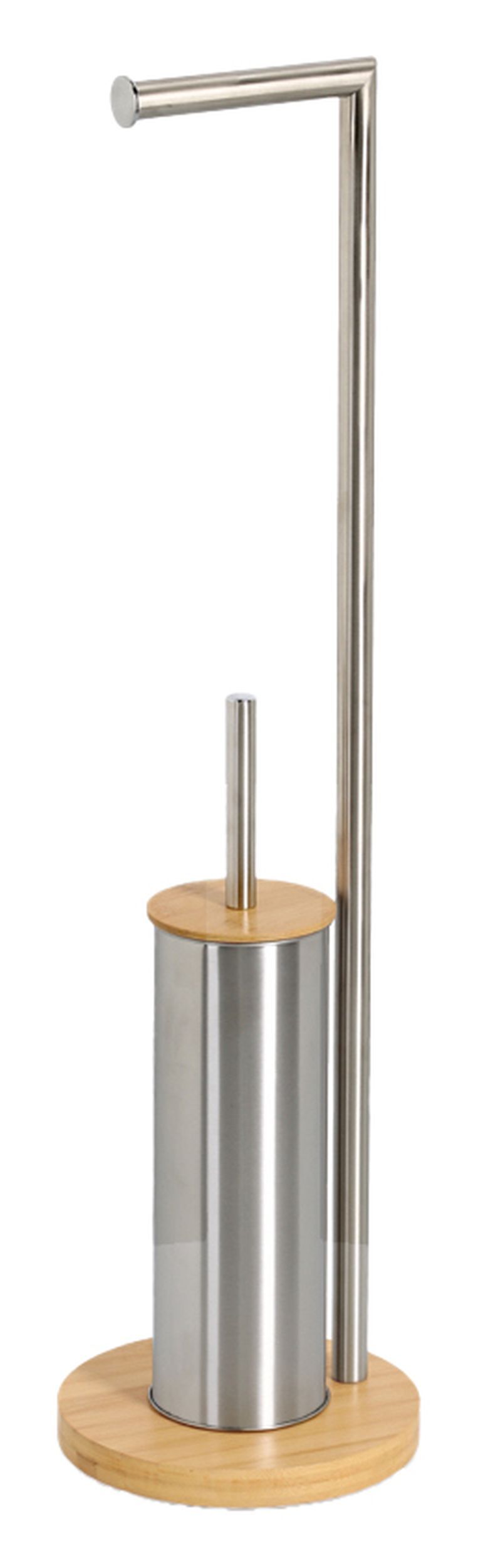 SELSEY Stojak do WC ze szczotką Dovitte stalowy
