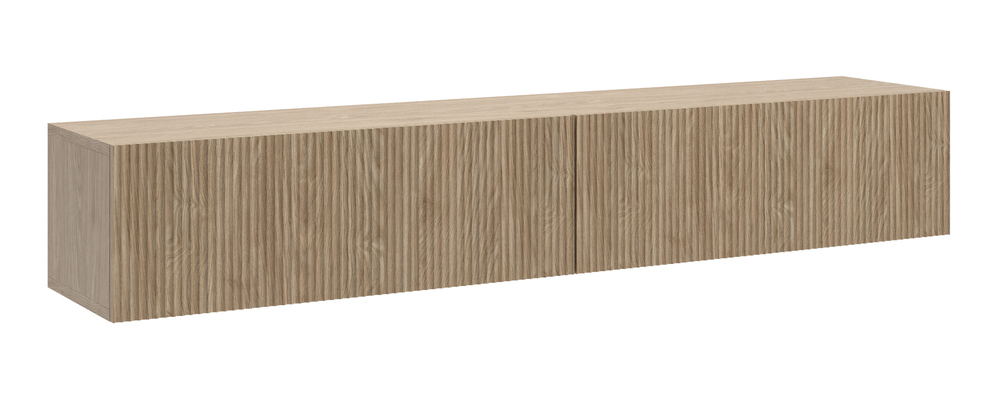 SELSEY Szafka RTV Nolie 175 cm wisząca Dąb olejowany