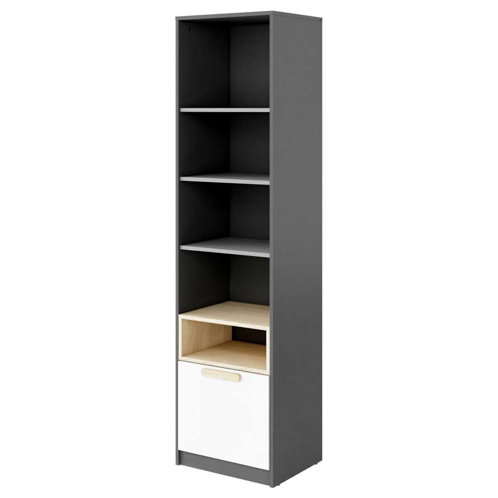 SELSEY Regał na książki Pok z szufladą