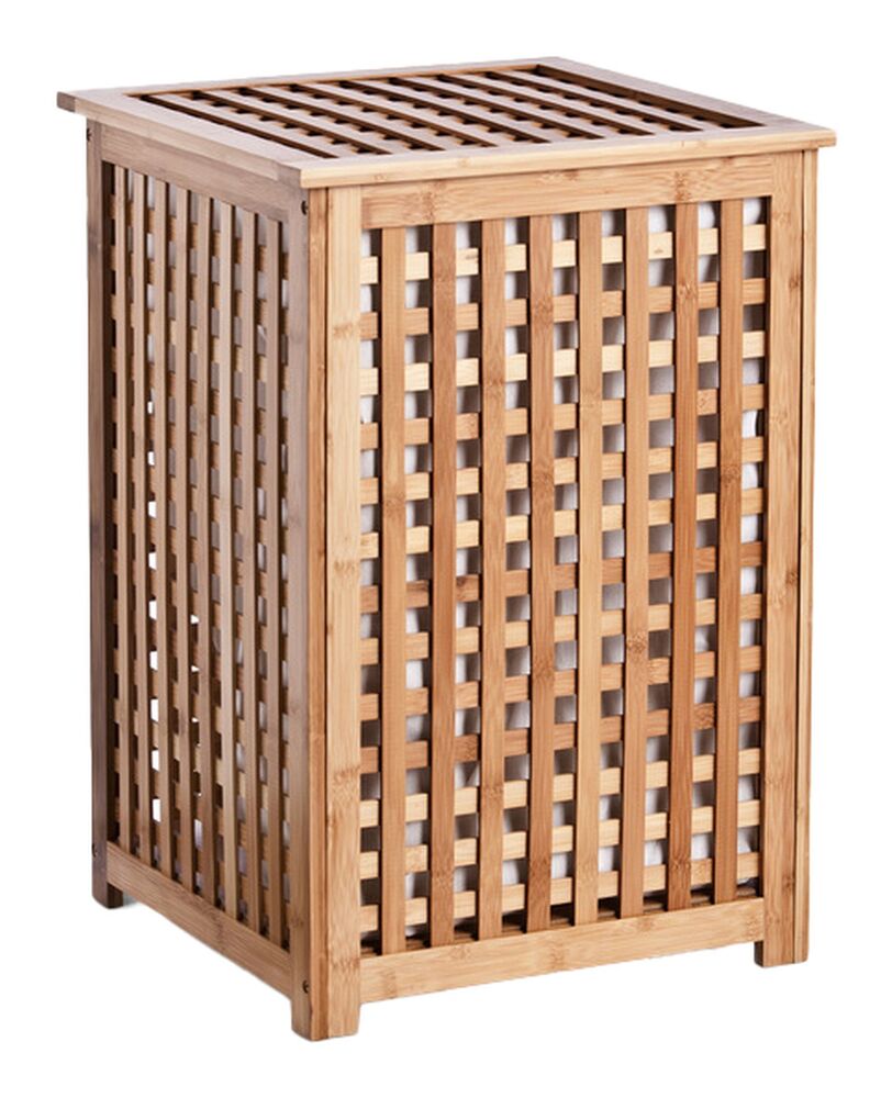 SELSEY Kosz na pranie Sarvan bambus