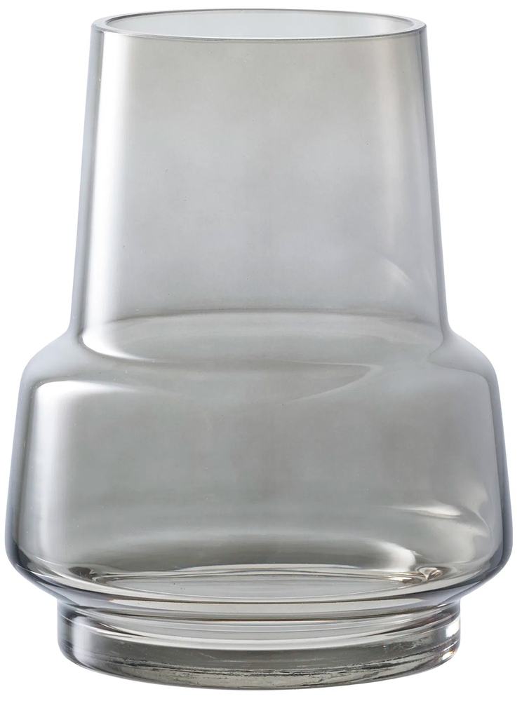 SELSEY Wazon Tivaro 19 cm szkło dymione