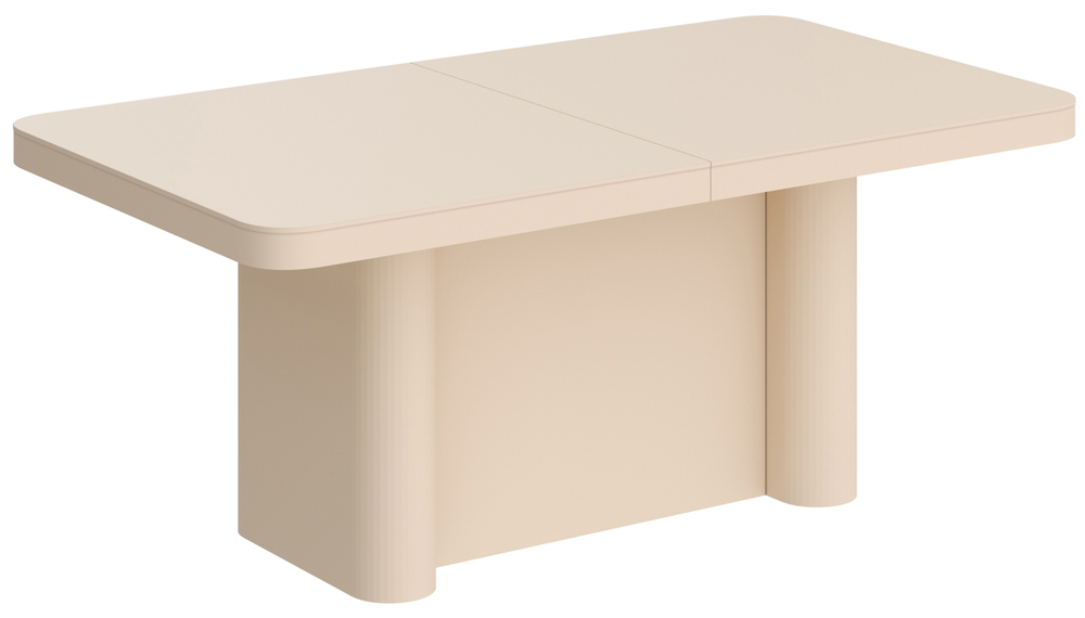 SELSEY Stół rozkładany Dictivve 160-412x100 cm cappuccino mat