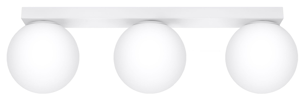 SELSEY Plafon Crosians 50x14,5 cm x3 biały