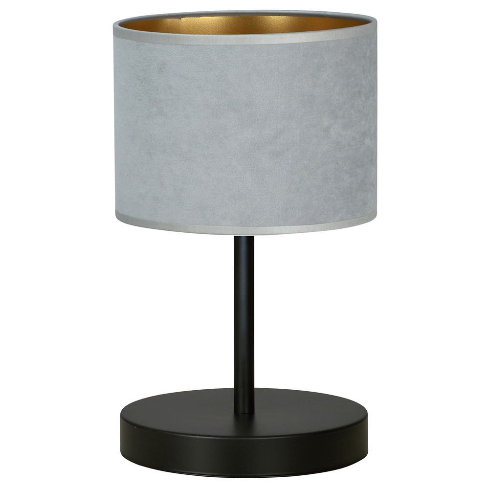 SELSEY Lampka nocna Hellid średnica 18 cm szara