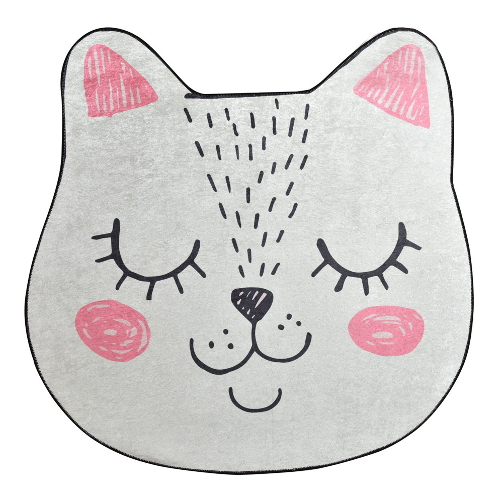 SELSEY Dywan do pokoju dziecięcego Dinkley Sofia w kształcie kotka 200 cm