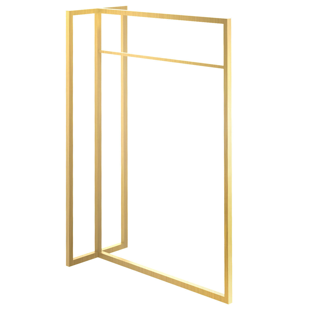 SELSEY Wieszak na ręczniki Idore stojący złoty