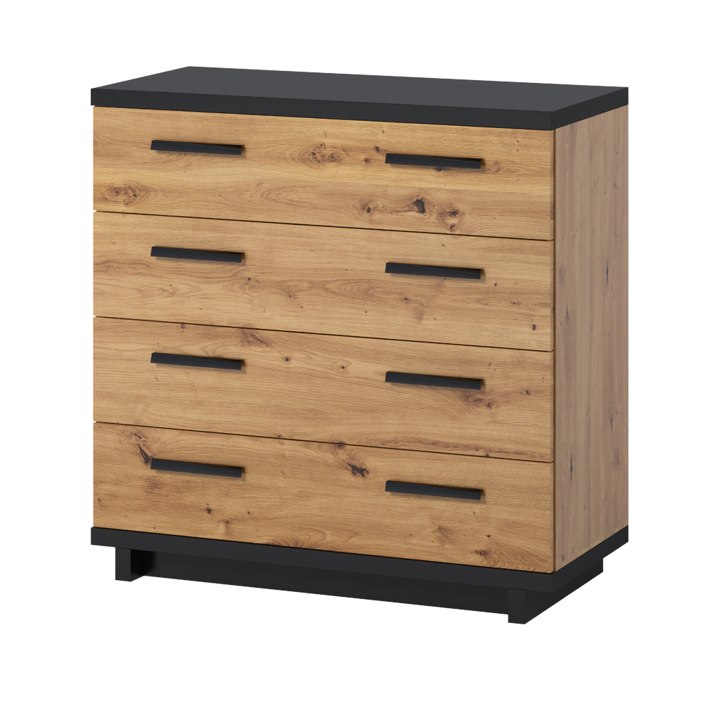 SELSEY Komoda Collard z czterema szufladami