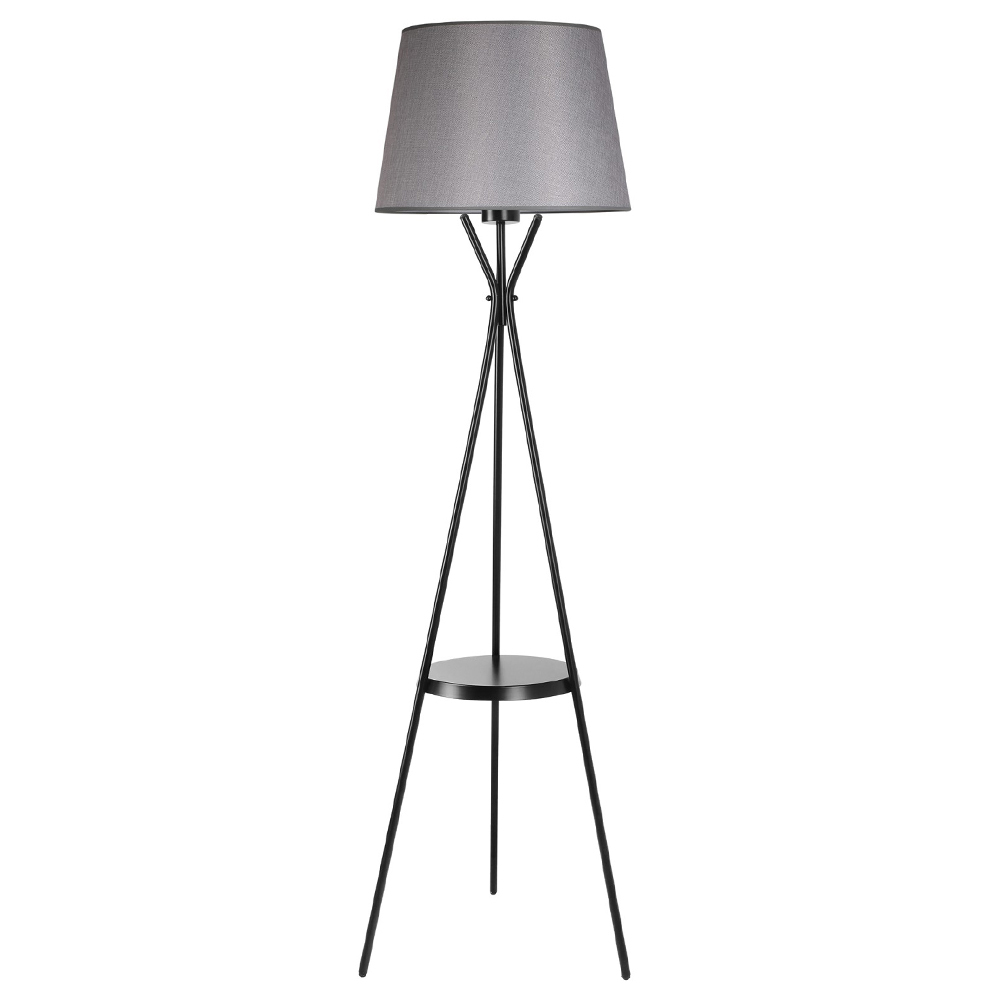 SELSEY Lampa stojąca Selmedo szara