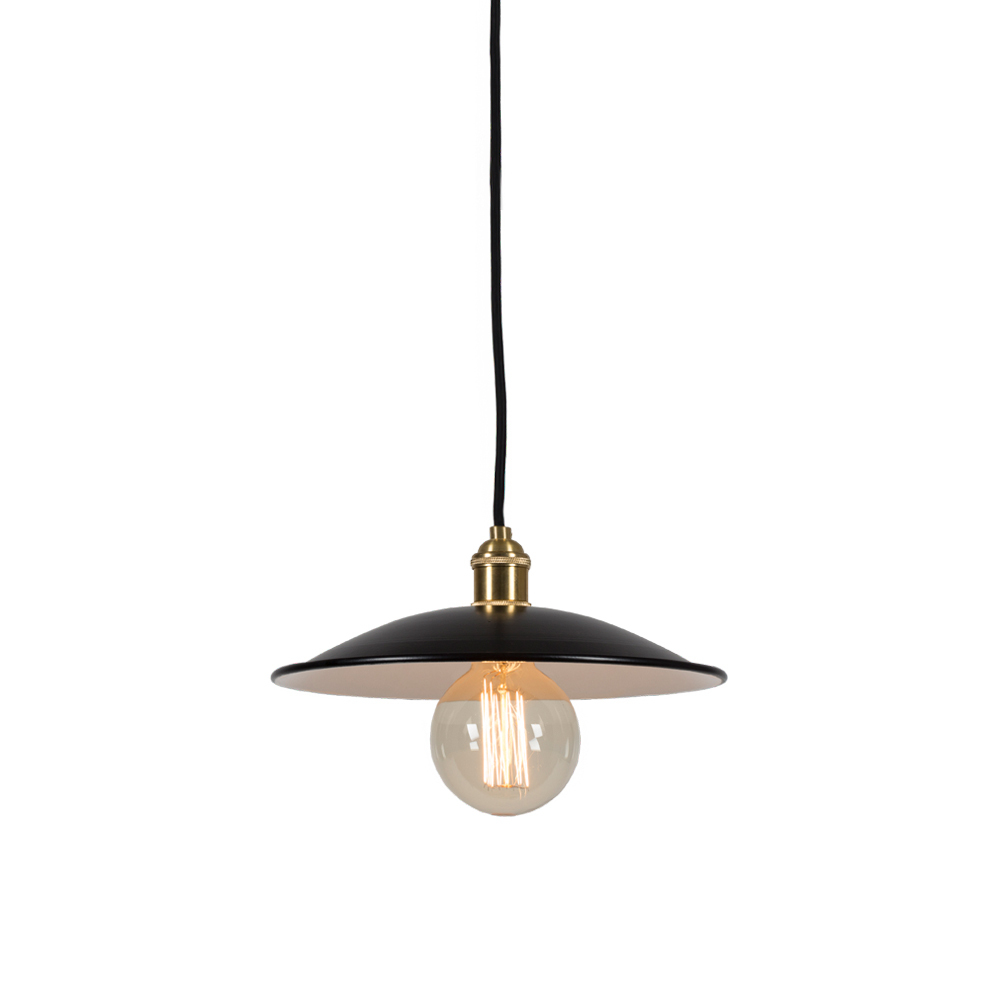 SELSEY Lampa wisząca Sigrun średnica 29 cm czarna