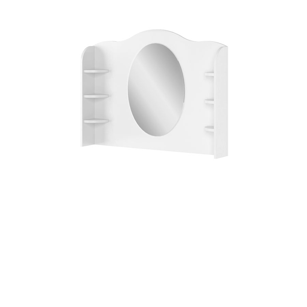 SELSEY Lustro dekoracyjne Luna z półkami