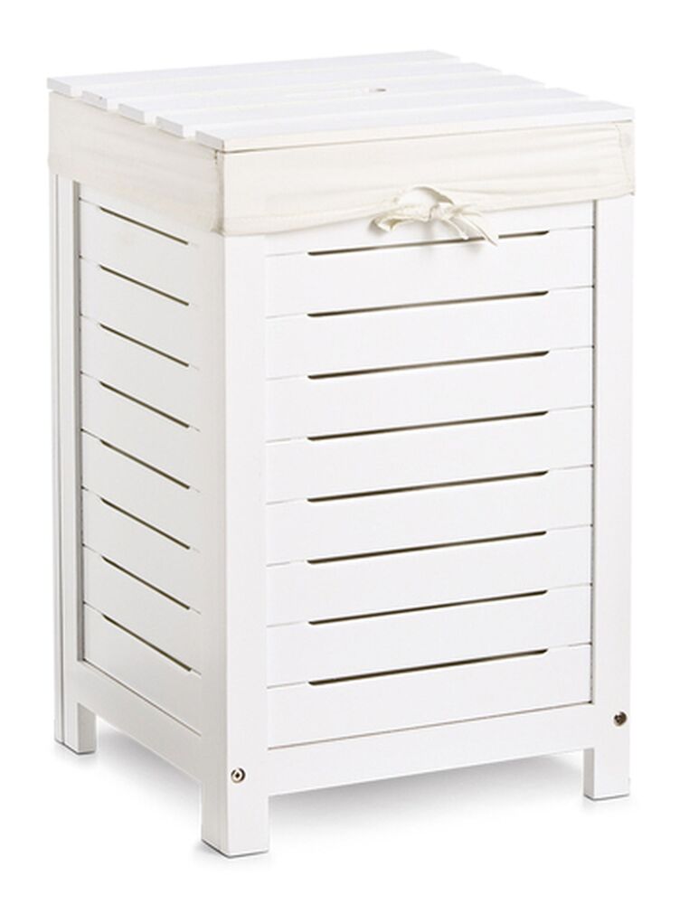 SELSEY Kosz na pranie Ovbay biały