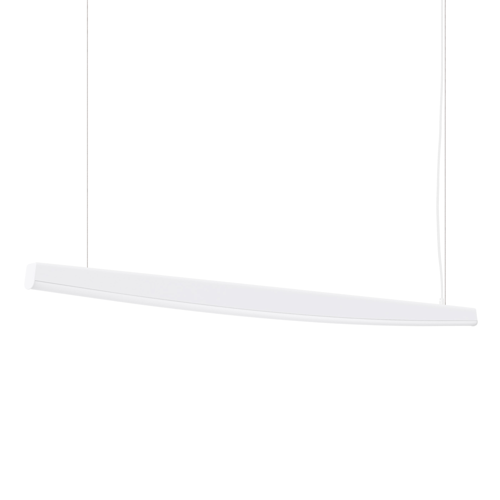SELSEY Lampa wisząca Jorun LED 150 cm biała 3000K