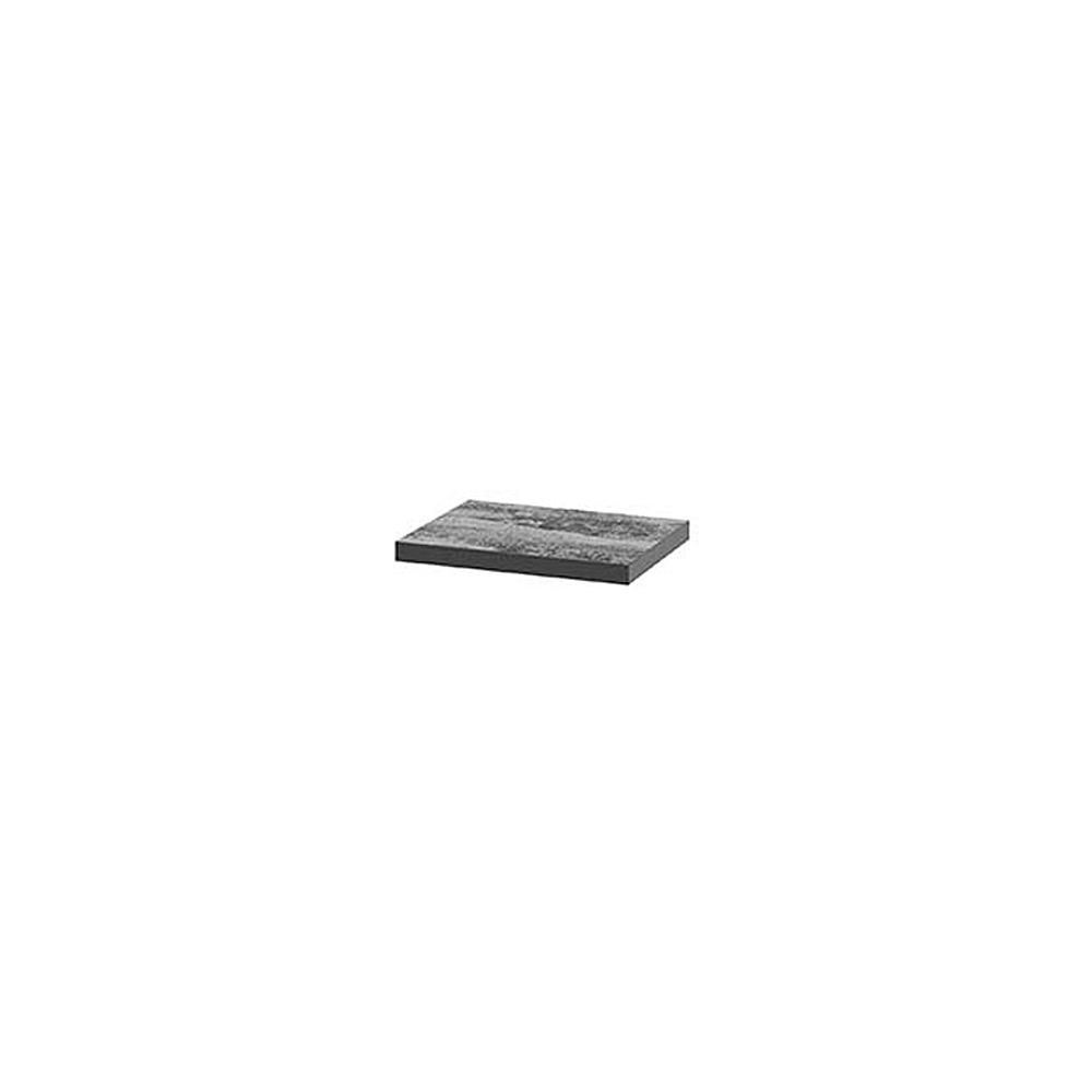SELSEY Blat łazienkowy Tingry 30x23 cm beton czarny