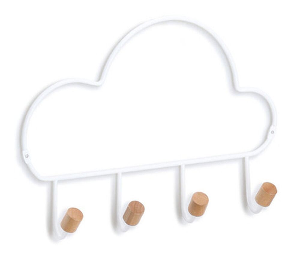 SELSEY Wieszak ścienny Seariw biały